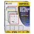 C-Line Reusable Dry Erase Pockets, 9 x 12, Assorted Primary Colors, 25/Box (40620)