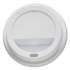 Dart Traveler Cappuccino Style Dome Lid, Fits 10 oz Cups, White, 100/Pack, 10 Packs/Carton (TL31R2)