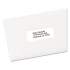 Avery EcoFriendly Mailing Labels, Inkjet/Laser Printers, 1 x 2.63, White, 30/Sheet, 250 Sheets/Box (48960)