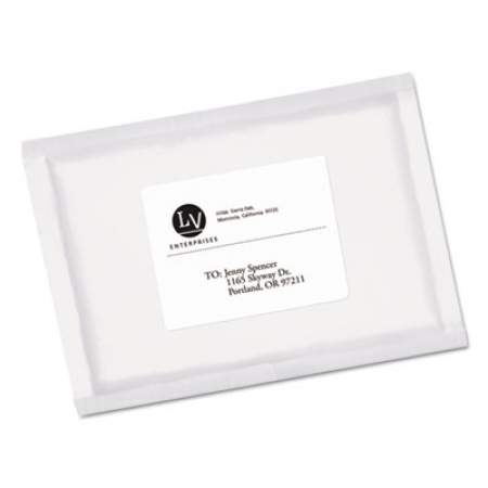 Avery EcoFriendly Mailing Labels, Inkjet/Laser Printers, 3.33 x 4, White, 6/Sheet, 100 Sheets/Pack (48464)