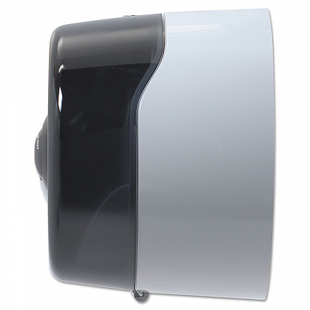 SofPull Mini Center-Pull Twin-Roll Bath Tissue Dispenser, 16.38 x 7.2 x 9.3, Smoke (56516)