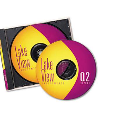 Avery Inkjet CD Labels, Matte White, 40/Pack (8692)