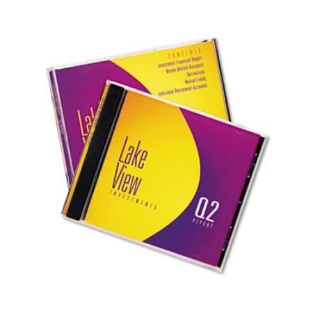 Avery Inkjet CD/DVD Jewel Case Inserts, Matte White, 20/Pack (8693)