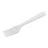 GEN Wrapped Cutlery, Forks, Heavyweight, Polypropylene, White, 1,000/Carton (HYWIWF)