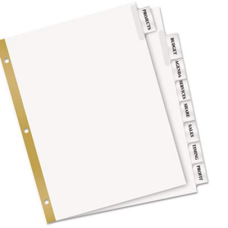 Avery Insertable Big Tab Dividers, 8-Tab, Letter (11124)