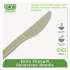 Eco-Products PLANT STARCH KNIFE - 7", 50/PACK, 20 PACK/CARTON (EPS001CT)