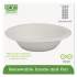 Eco-Products Renewable and Compostable Sugarcane Bowls, 12 oz, Natural White, 50/Pack, 20 Packs/Carton (EPBL12)