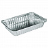 Aluminum Oblong Pan, Shallow, 1.5 lb, 6 x 8.59 x 1.25, Silver, 500/Carton (206130)