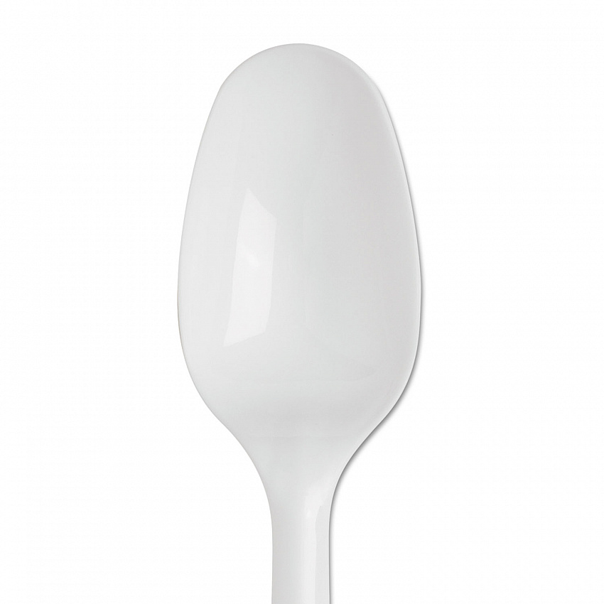 SmartStock Plastic Cutlery Refill, Series-B, Mediumweight Spoon, White, 40/Pack, 24 Packs/Carton (SSS21P)