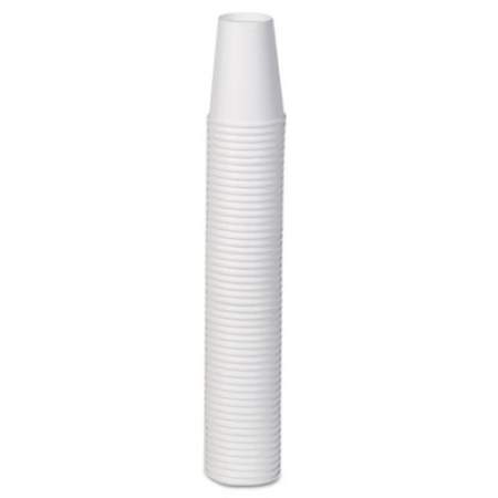 Dixie Paper Hot Cups, 12 oz, White, 50/Sleeve, 20 Sleeves/Carton (2342W)