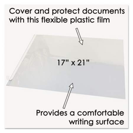 Artistic Second Sight Clear Plastic Hinged Desk Protector, 21 x 17 (SS1721)