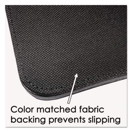 Artistic Sagamore Desk Pad w/Decorative Stitching, 36 x 20, Black (510061)