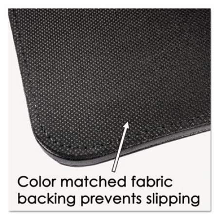 Artistic Sagamore Desk Pad w/Decorative Stitching, 38 x 24, Black (510081)