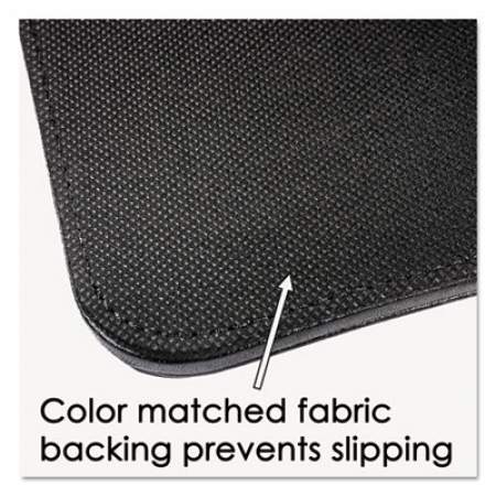 Artistic Sagamore Desk Pad w/Decorative Stitching, 24 x 19, Black (510041)