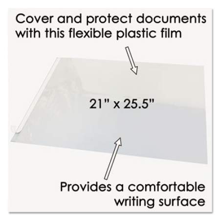 Artistic Second Sight Clear Plastic Hinged Desk Protector, 25 1/2 x 21 (SS2125)