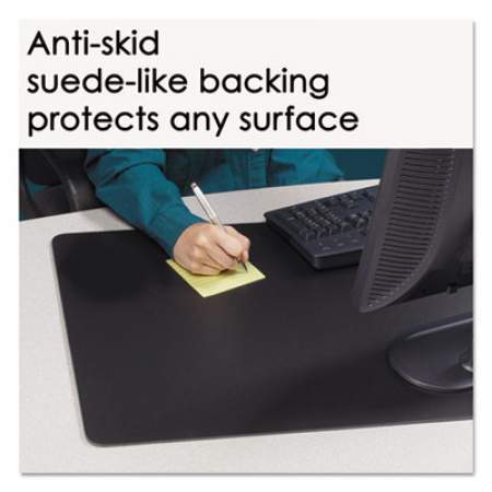 Artistic Rhinolin II Desk Pad with Antimicrobial Product Protection, 17 x 12, Black (LT912MS)