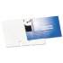 Durable VISIFIX Double-Sided Business Card Sleeves, For 2 x 3.5 Cards, Clear, 40/Pack (241819)