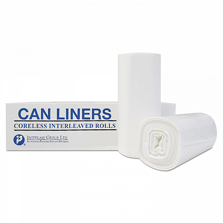 Low-Density Commercial Can Liners, 60 gal, 0.7 mil, 38