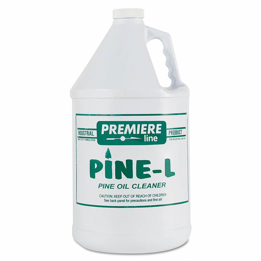 Premier Pine L Cleaner/Deodorizer, Pine Oil Scent, 1 gal Bottle, 4/Carton (PINEL)