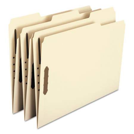 Smead Top Tab 2-Fastener Folders, 1/3-Cut Tabs, Letter Size, 11 pt. Manila, 50/Box (14547)
