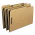 Smead Top Tab 2-Fastener Folders, 1/3-Cut Tabs, Legal Size, 11 pt. Kraft, 50/Box (19837)