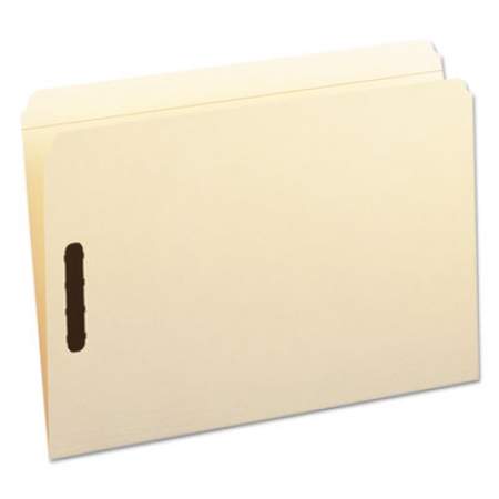 Smead Top Tab 2-Fastener Folders, Straight Tab, Legal Size, 11 pt. Manila, 50/Box (19513)