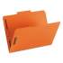 Smead Top Tab Colored 2-Fastener Folders, 1/3-Cut Tabs, Letter Size, Orange, 50/Box (12540)