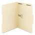 Smead Top Tab 1-Fastener Folders, 1/3-Cut Tabs, Letter Size, 11 pt. Manila, 50/Box (14534)