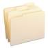 Smead Reinforced Tab Manila File Folders, 1/3-Cut Tabs, Letter Size, 11 pt. Manila, 100/Box (10334)