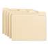 Smead Manila File Folders, 1/5-Cut Tabs, Letter Size, 100/Box (10350)