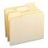 Smead 100% Recycled Manila Top Tab File Folders, 1/3-Cut Tabs, Letter Size, 100/Box (10339)