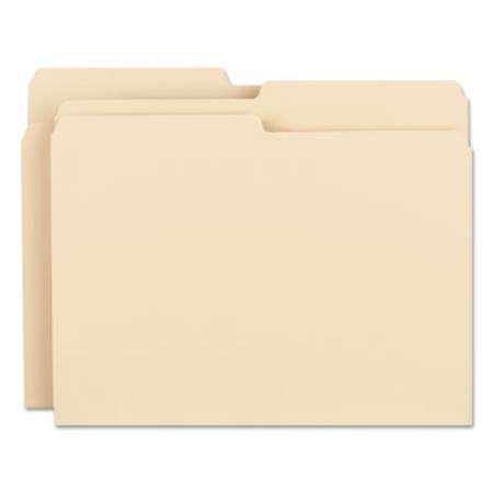 Smead Manila File Folders, 1/2-Cut Tabs, Letter Size, 100/Box (10320)