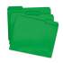 Smead Colored File Folders, 1/3-Cut Tabs, Letter Size, Green, 100/Box (12143)