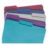 Smead Colored File Folders, 1/3-Cut Tabs, Letter Size, Assorted, 100/Box (11948)