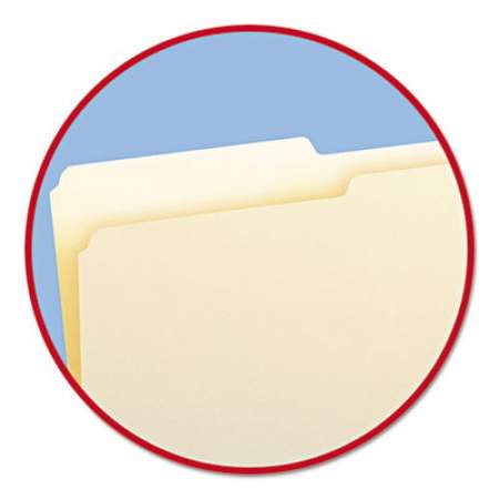 Smead Manila File Folders, 1/2-Cut Tabs, Legal Size, 100/Box (15320)