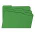 Smead Colored File Folders, 1/3-Cut Tabs, Legal Size, Green, 100/Box (17143)