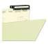 Smead Pressboard Mortgage Folders, 8 Dividers, Legal Size, Green, 10/Box (78208)