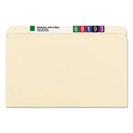 Smead Manila File Folders, Straight Tab, Legal Size, 100/Box (15300)