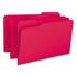 Smead Colored File Folders, 1/3-Cut Tabs, Legal Size, Red, 100/Box (17743)
