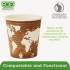 Eco-Products World Art Renewable and Compostable Hot Cups Convenience Pack, 10 oz, 50/Pack (EPBHC10WAPK)