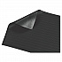 Air Step Anti-Fatigue Mat, Rectangular, Black Ribbed Surface, 36