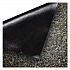 Silver Series Indoor Walk-Off Mat, Rectangular, Salt/Pepper/Black Plush Pile Surface, 36