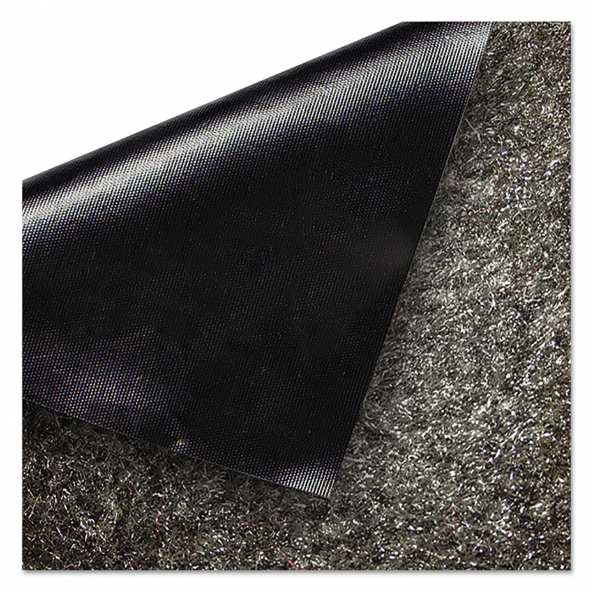 Silver Series Indoor Walk-Off Mat, Rectangular, Salt/Pepper/Black Plush Pile Surface, 36" x 60" (74030530)