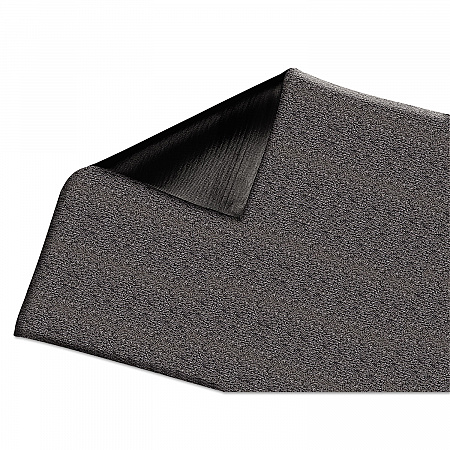 Soft Step Supreme Anti-Fatigue Floor Mat, Rectangular, Black Cross-Hatch Embossed Surface, 36