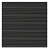 Air Step Anti-Fatigue Mat, Rectangular, Black Ribbed Surface, 24