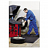 Soft Step Supreme Anti-Fatigue Floor Mat, Rectangular, Black Cross-Hatch Embossed Surface, 24