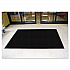 EliteGuard Indoor/Outdoor Floor Mat, Rectangular, Charcoal Gray Carpeted Surface, 36