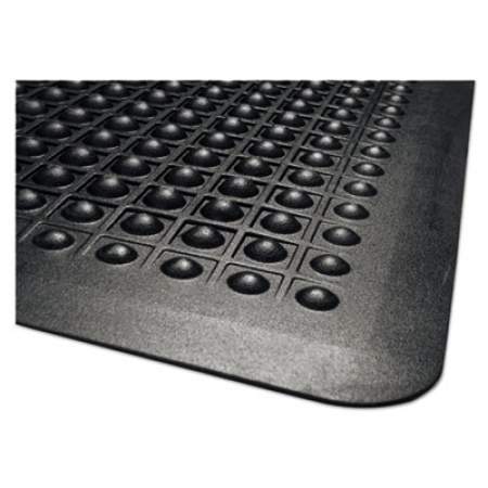 Guardian Flex Step Rubber Anti-Fatigue Mat, Polypropylene, 36 x 60, Black (24030500)