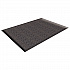 Soft Step Supreme Anti-Fatigue Floor Mat, Rectangular, Black Cross-Hatch Embossed Surface, 24