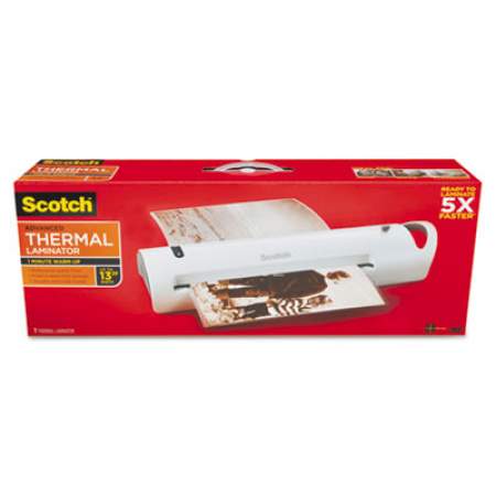 Scotch Thermal Laminator TL1302 Value Pack with 20 Pouches, Two Rollers, 13" Max Document Width, 5 mil Max Document Thickness (TL1302VP)